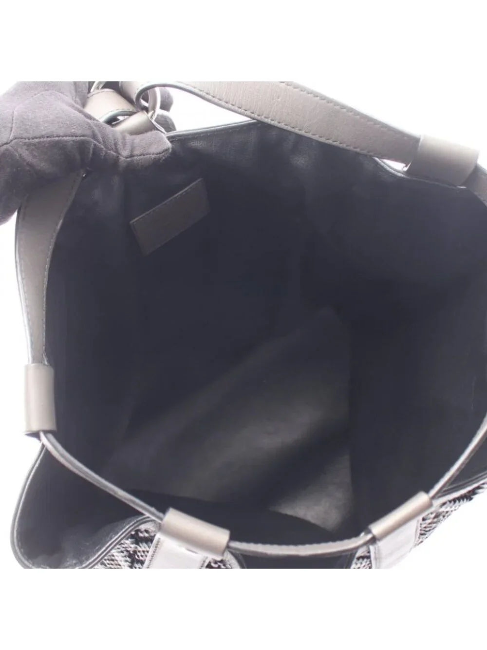 Louis Vuitton Backpack Charcoal Gray Multi Leather Randonnee GM